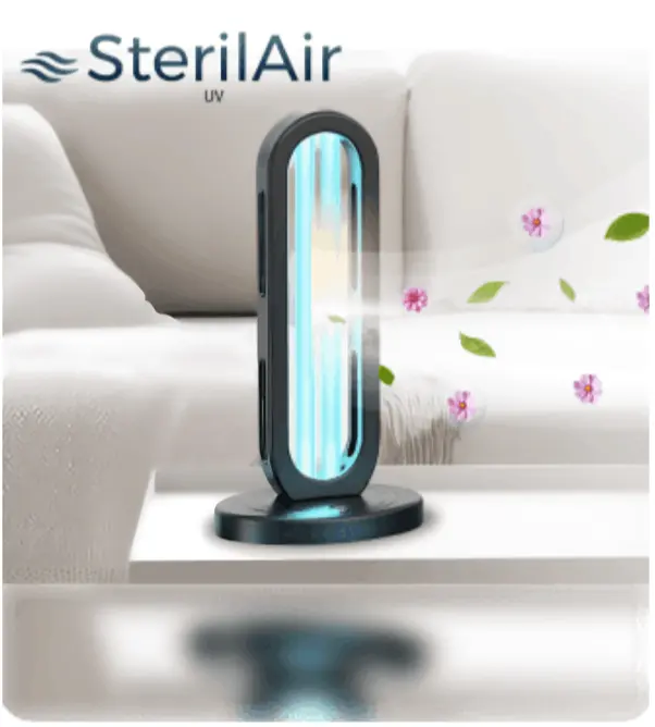 How to use SterilAir UV Lamp